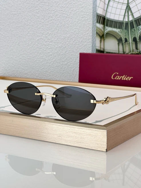 Cartier PREMIÈRE Panthère Classic 58MM Oval Photochromic Sunglasses 🐆