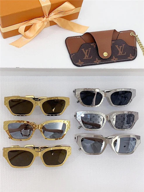 Louis Vuitton EDGE Z1476E Edge Large Square Women's Sunglasses ✨