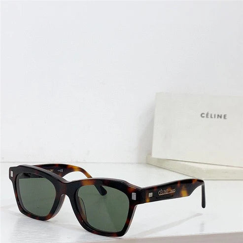 CELINE Rectangular Cat Eye Sunglasses CL40058I Women's Acetate ✨