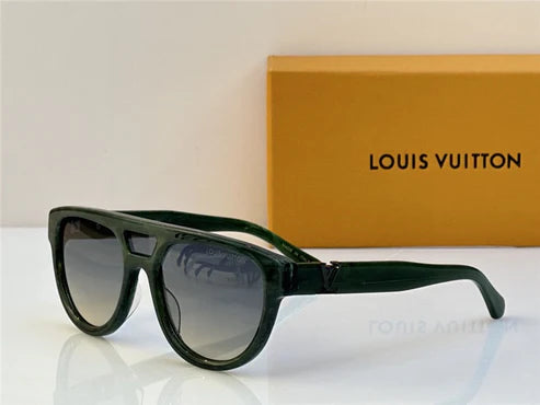 Louis Vuitton Z2061W LV Sleek Round Sunglasses ✨