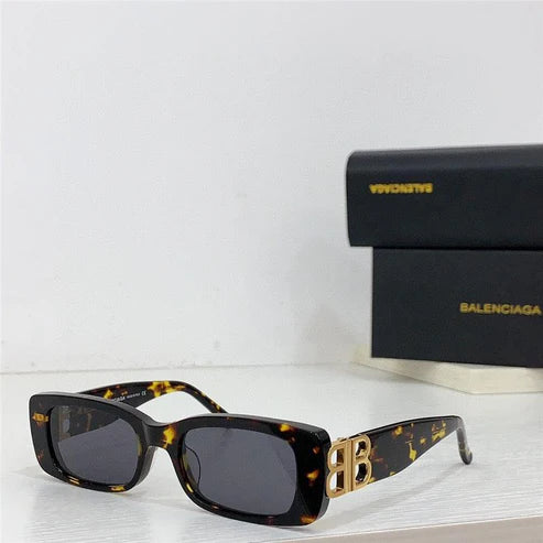 Balenciaga Eyewear Dynasty rectangle-frame sunglasses Unisex🖤