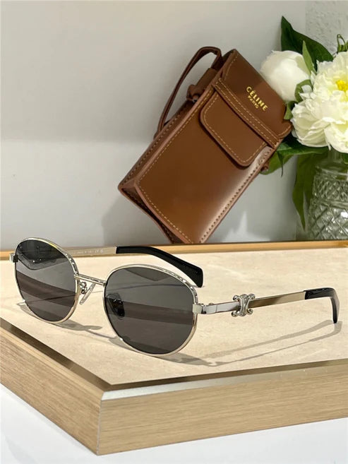 CELINE Triomphe Metal Racer CL 40069 Sunglasses ✨