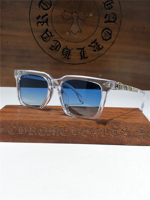 Chrome Hearts 8271 square-frame tinted sunglasses⚜️