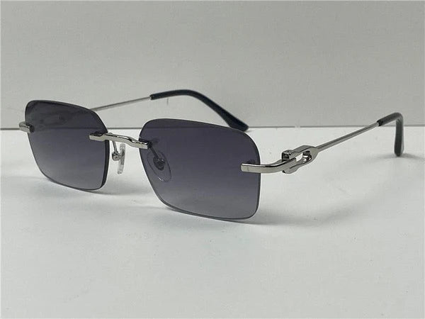 CARTIER CT0290 Gold-Silver Men's Sunglasses 👑