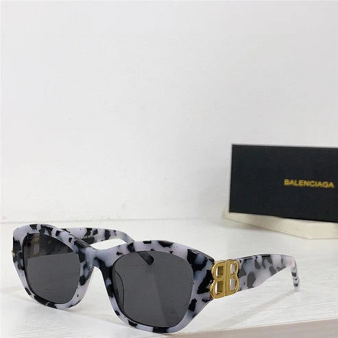 New Season BALENCIAGA Eyewear BB0311SK rectangle-frame sunglasses ✨