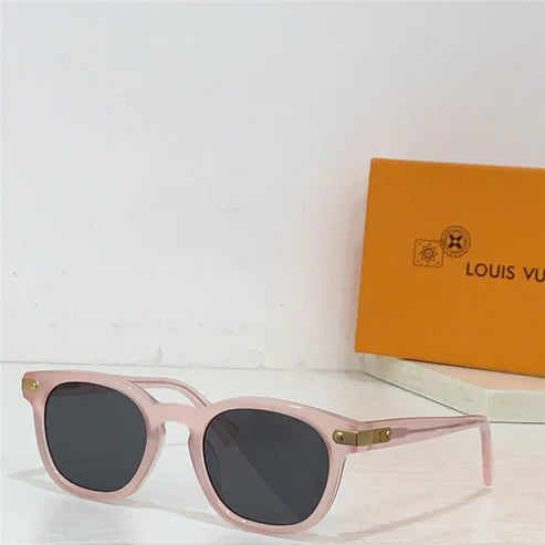 Louis Vuitton LV Signature Square Round Sunglasses Unisex Z1963U✨