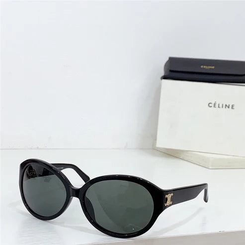 Celine TRIOMPHE CL 40194U 01A Oval Women's Sunglasses✨