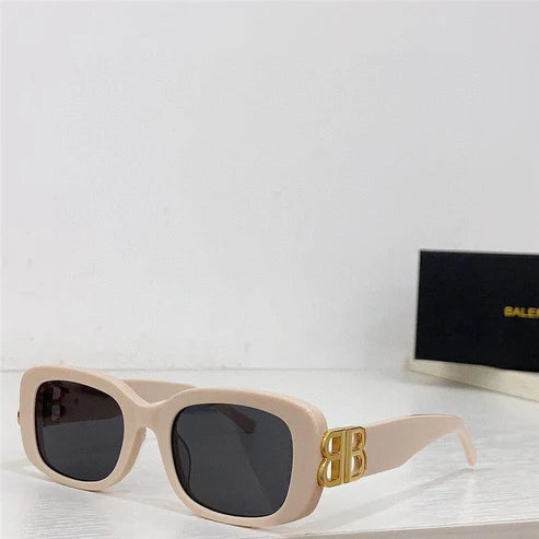 New Season BALENCIAGA Eyewear BB0310SK rectangle-frame sunglasses ✨