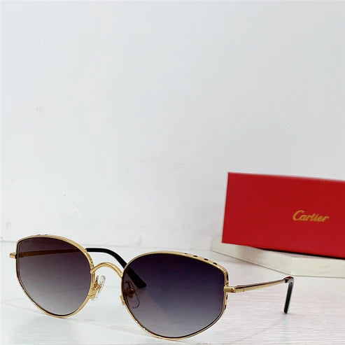 NEW Cartier metal frame sunglasses Panthere Women's s 0300S | 001 🐆