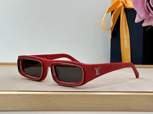 Z2388E Runway Louis Vuitton Super Vision Low Square Sunglasses ✨