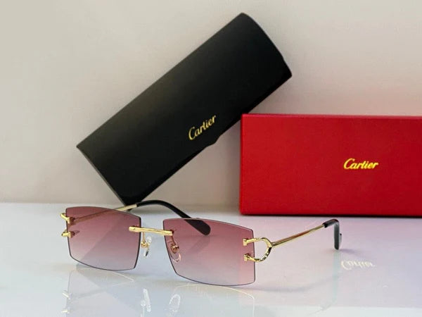 CARTIER - CT0092O - 001 DIAMOND CUT Sunglasses ✨