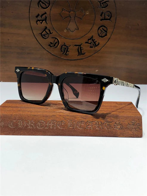 Chrome Hearts 8271 square-frame tinted sunglasses⚜️