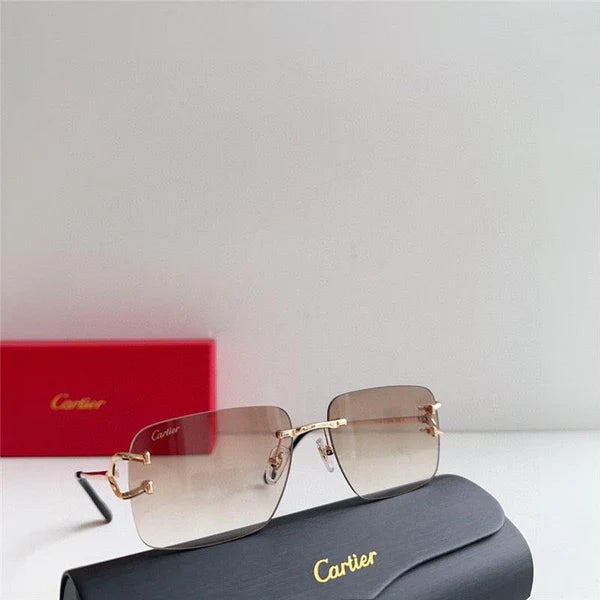 - 2024 Cartier SIGNATURE C DE Style Sunglasses 57mm 14 lens Color✨