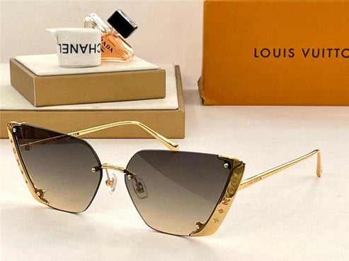 Louis Vuitton Z1993U LV Moon Metal Cat Eye Women's Sunglasses ✨