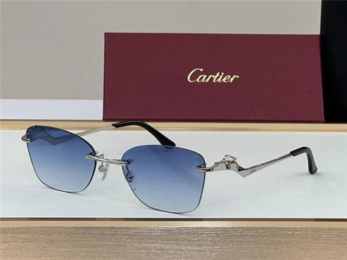 PANTHÈRE DE CARTIER CT 0120 - Platinum-Gold Sunglasses 👑