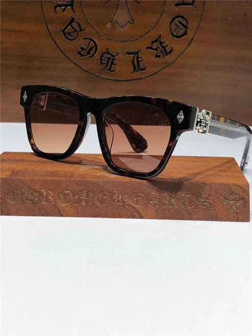 Chrome Hearts 8249 square-frame tinted sunglasses⚜️