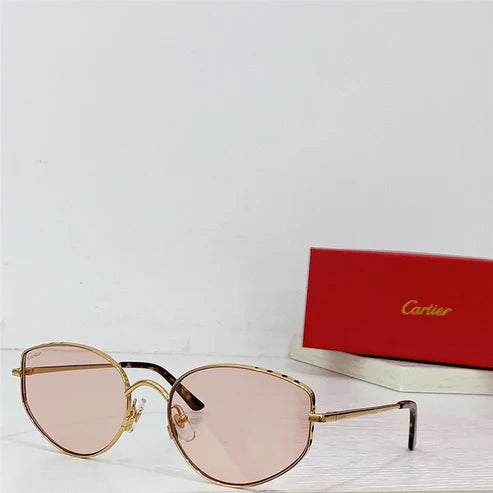 NEW Cartier metal frame sunglasses Panthere Women's s 0300S | 001 🐆