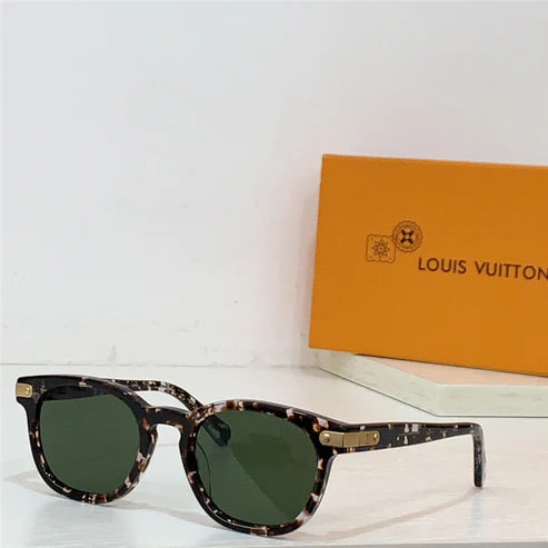 Louis Vuitton LV Signature Square Round Sunglasses Unisex Z1963U✨