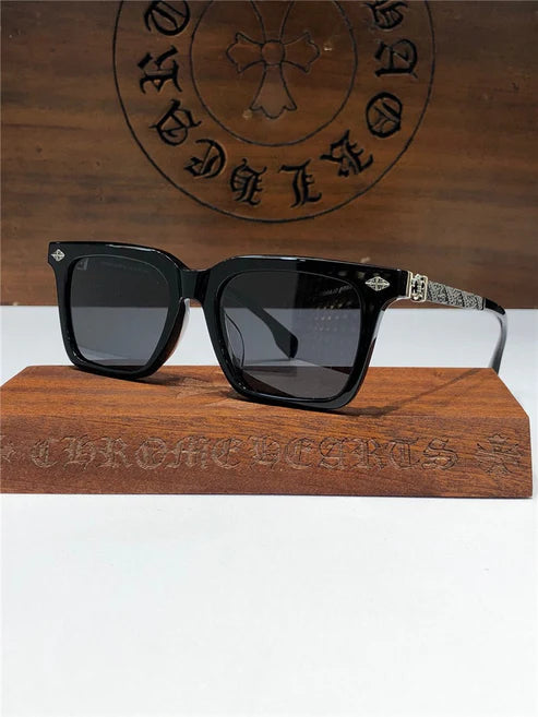 Chrome Hearts 8271 square-frame tinted sunglasses⚜️