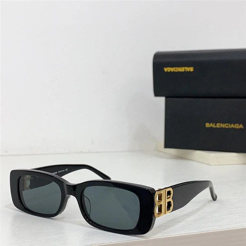 Balenciaga Eyewear Dynasty rectangle-frame sunglasses Unisex🖤