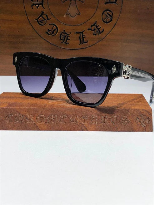 Chrome Hearts 8249 square-frame tinted sunglasses⚜️