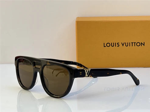 Louis Vuitton Z2061W LV Sleek Round Sunglasses ✨