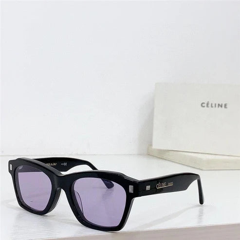 CELINE Rectangular Cat Eye Sunglasses CL40058I Women's Acetate ✨