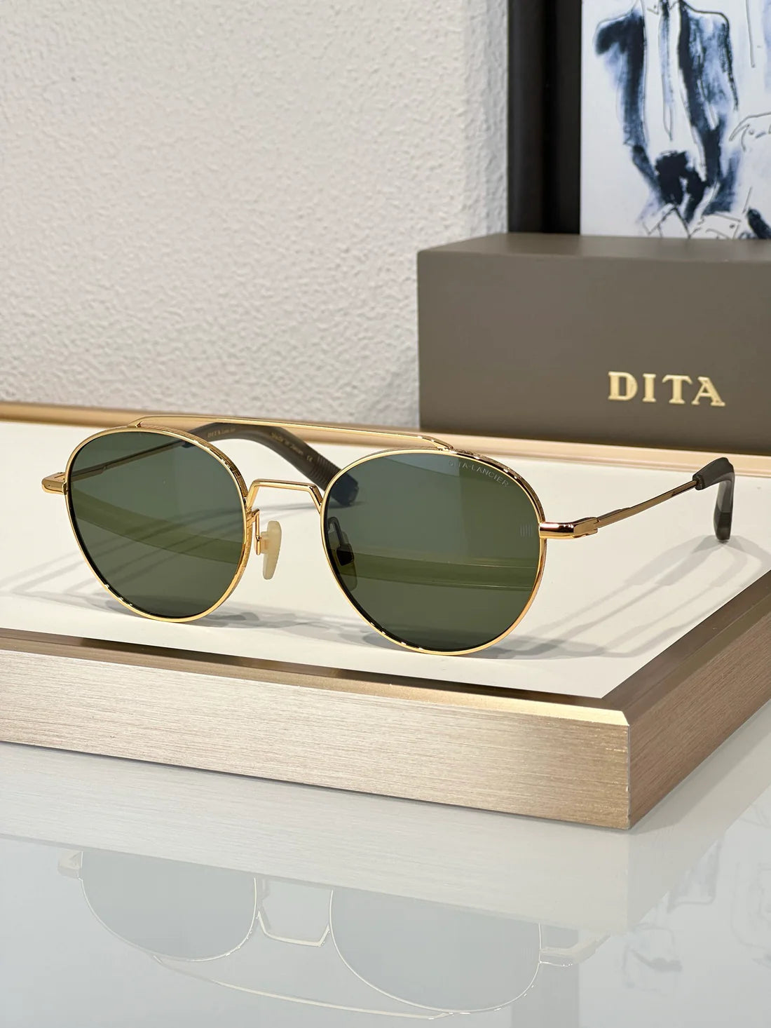 DITA Eyewear LANCIER DLS 103 01 LSA-103 POLARISED Sunglasses 🔱