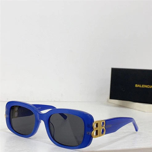 New Season BALENCIAGA Eyewear BB0310SK rectangle-frame sunglasses ✨