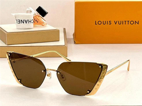 Louis Vuitton Z1993U LV Moon Metal Cat Eye Women's Sunglasses ✨