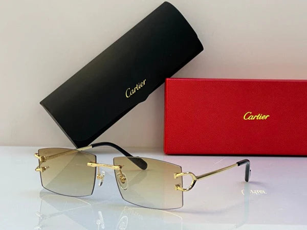 CARTIER - CT0092O - 001 DIAMOND CUT Sunglasses ✨