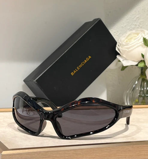 BALENCIAGA Fennec Oval 0314S acetate Sunglasses 👽