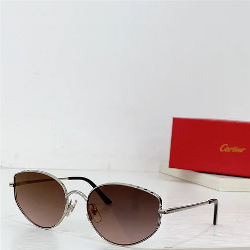 NEW Cartier metal frame sunglasses Panthere Women's s 0300S | 001 🐆