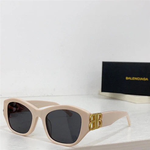 New Season BALENCIAGA Eyewear BB0311SK rectangle-frame sunglasses ✨