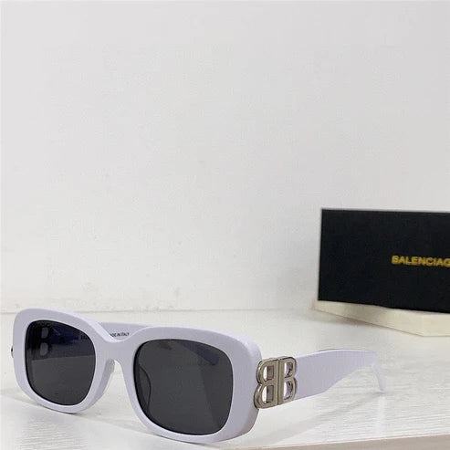 New Season BALENCIAGA Eyewear BB0310SK rectangle-frame sunglasses ✨