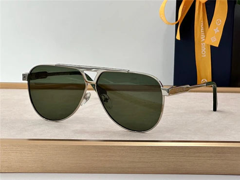 ✨Louis Vuitton Z1586W 1.1 Evidence Metal Pilot Sunglasses