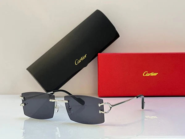 CARTIER - CT0092O - 001 DIAMOND CUT Sunglasses ✨