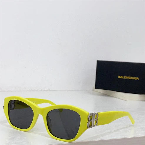 New Season BALENCIAGA Eyewear BB0311SK rectangle-frame sunglasses ✨