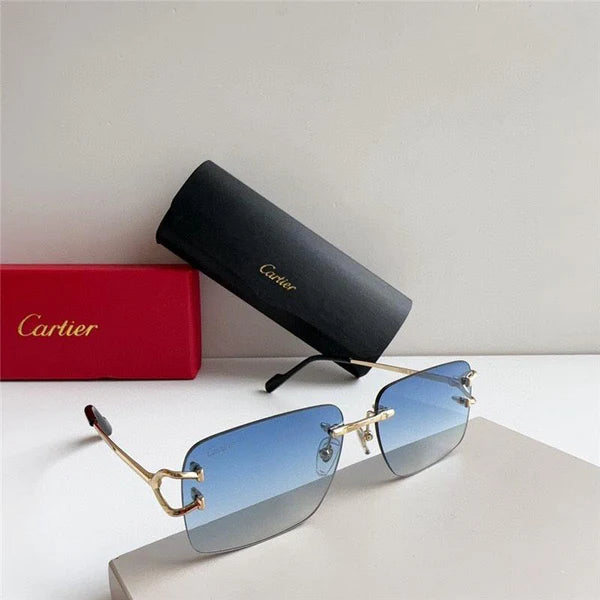 - 2024 Cartier SIGNATURE C DE Style Sunglasses 57mm 14 lens Color✨